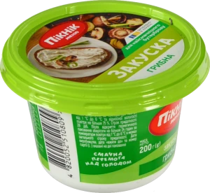 Закуска бутербродна Пікнік Меню грибна 200 г