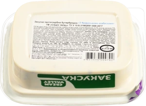 Закуска бутербродна Cream Valley “З баварськими ковбасками” пастоподібна, 160 г