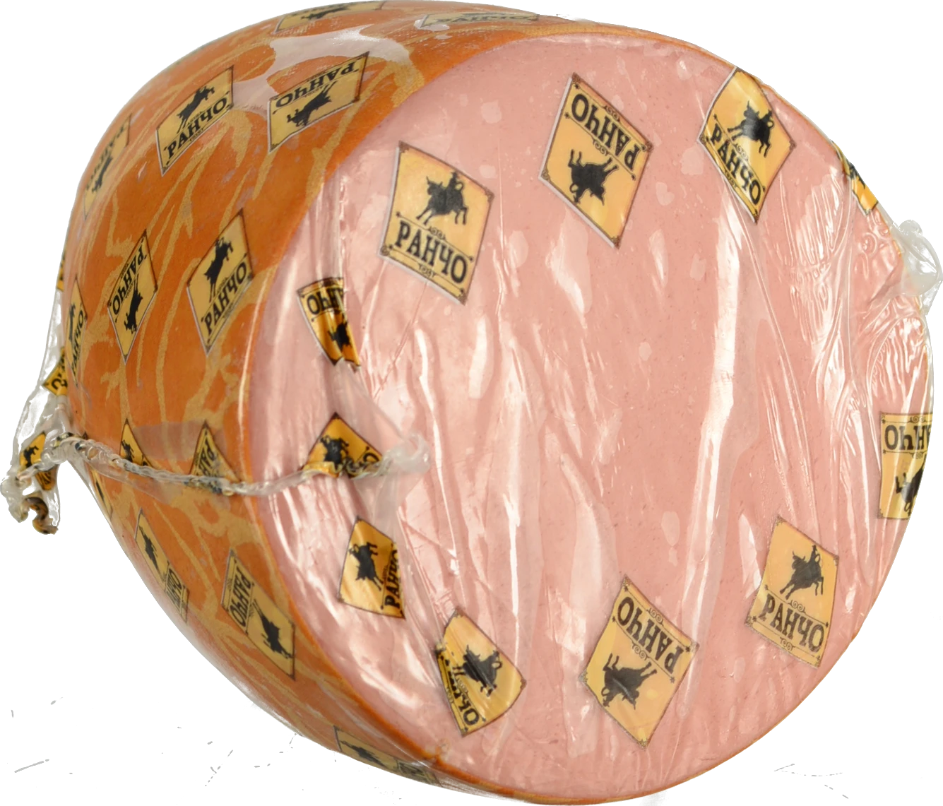 Ковбаса «Ранчо Ніжна з яловичиною» варена, синюга, необгорнута, вищого ґатунку, 450 г