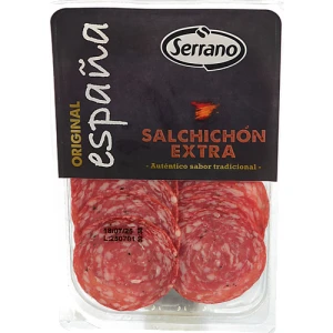 Ковбаса Serrano «Сальчичон» нарізана, 100 г