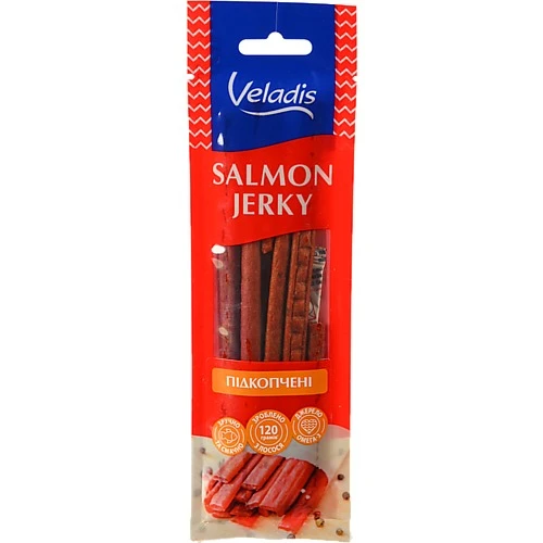 Палички з лосося копчені Veladis 40г