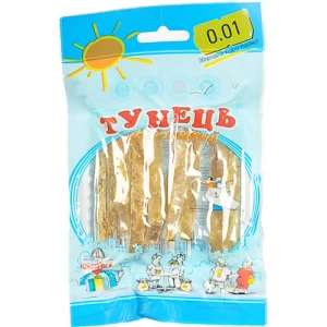 Тунець 0.01 35г солоно сушений