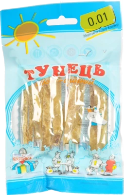 Тунець 0.01 35г солоно сушений