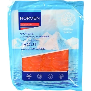 Філе форелі Norven 120г вакуумна упаковка
