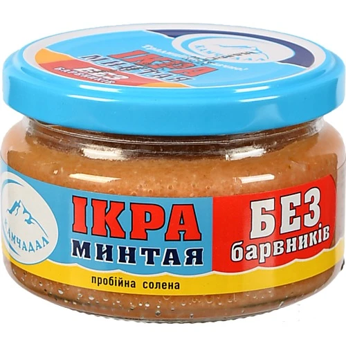 Ікра минтая Камчадал 180г