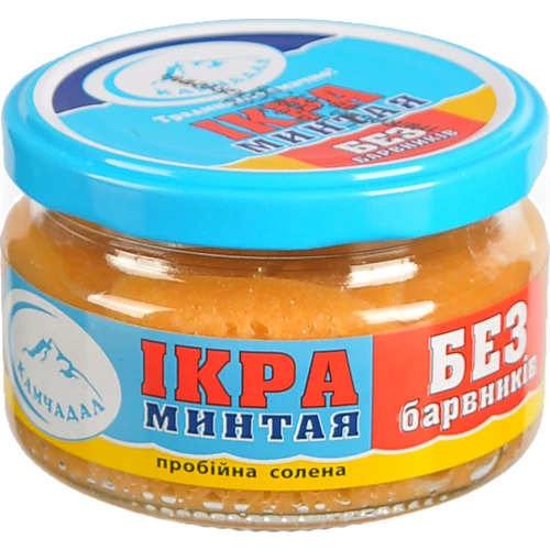 Ікра минтая Камчадал 180г