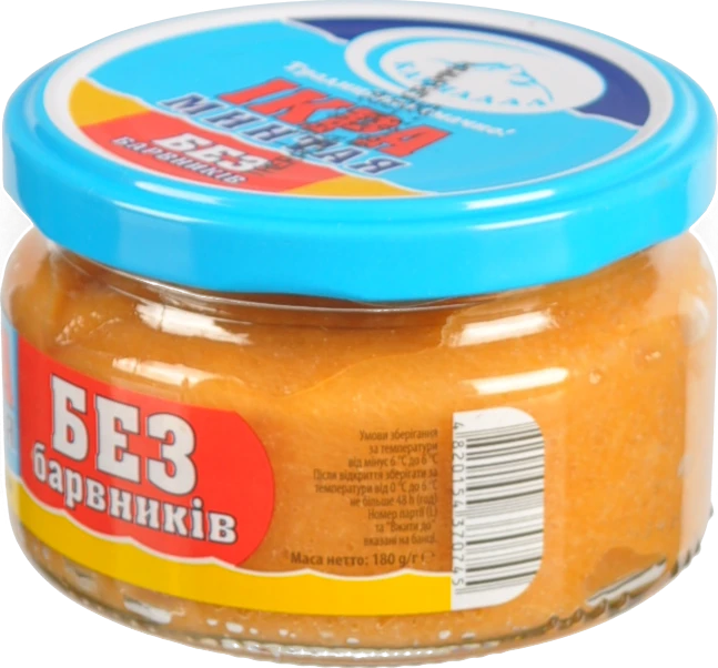 Ікра минтая Камчадал 180г