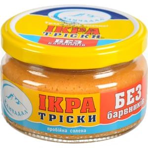 Ікра тріски Камчадал 180г с/б
