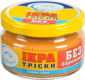 Ікра тріски Камчадал 180г с/б