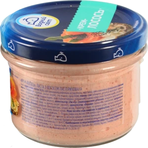 Паста з лососем Крем-лосось Водний світ 160г