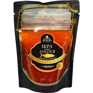 Імітована ікра лосося пастеризована Caps Food 120г