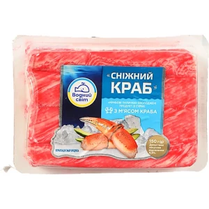 Палички крабові Сніжний краб Водний світ охолоджені 150г
