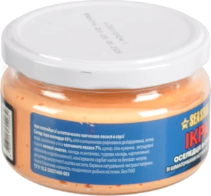 Ікра Seastar 160г у соусі зі шматочками лосося