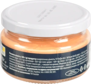 Ікра Seastar 160г у соусі зі шматочками лосося