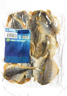 Жовтий смугастик Seastar солено сушений