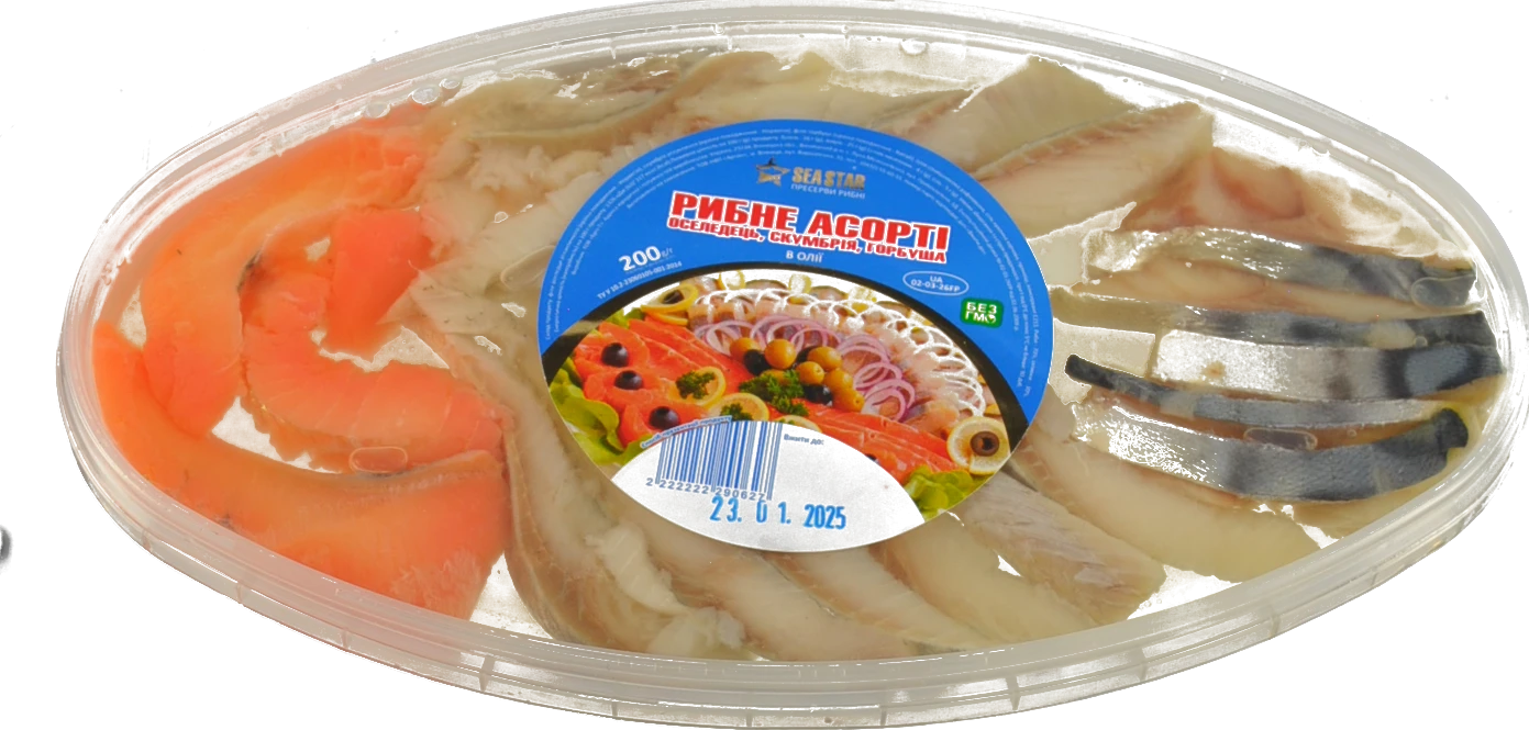 Асорті Seastar 200г в олії