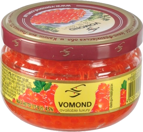 Ікра білкова зерниста червона Вомонд 115г