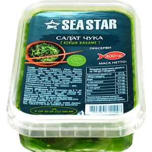 Салат чука Seastar 300г хіяши вакаме