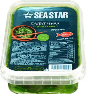 Салат чука Seastar 300г хіяши вакаме