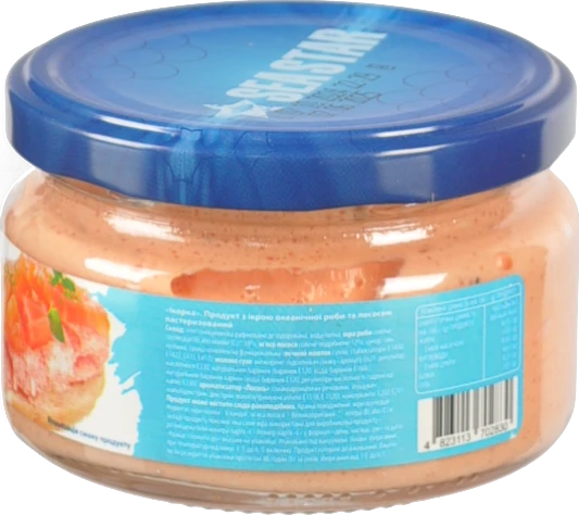 Продукт з ікрою Seastar 160г океанічної риби та лососем