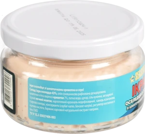 Ікра Seastar 160г у соусі з креветкою