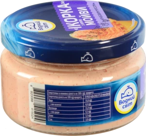 Продукт Водний світ 160г з ікрою мойви і крабовим м`ясом