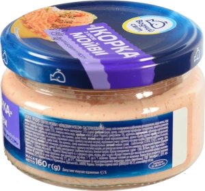 Продукт Водний світ 160г з ікрою мойви і крабовим м`ясом