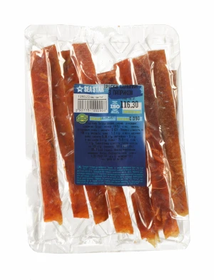 Тріска соломка Seastar з паприкою солено-сушена