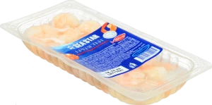 Креветки Seastar 180г варені чищені в розсолі