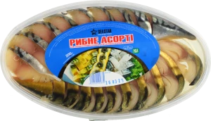 Скумбрія Seastar 200г асорті