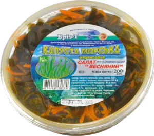 Салат з морської капусти Бріз-Т 200г весняний