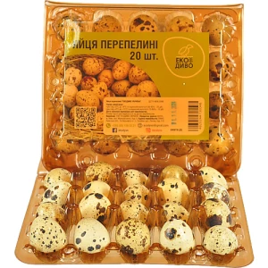 Яйця перепелині ЕкоДиво 20шт