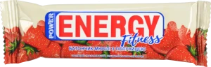 Батончик-мюслі Power Energy 30г полуниця
