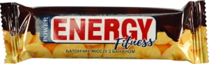 Батончик-мюслі Power Energy 30г банан
