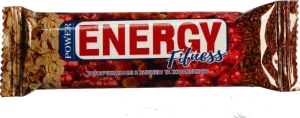 Батончик-мюслі Power  Energy 30г вишня журавлина