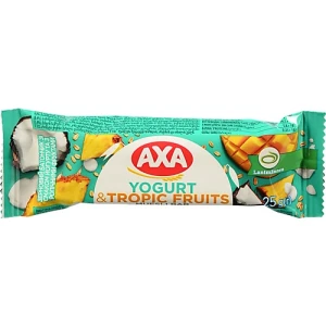 Батончик зерновий АХА йогурт тропічні фрукти 25г