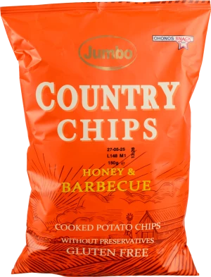 Чіпси Jumbo 150г country барбекю мед