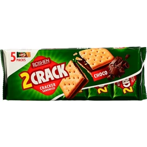 Крекер Choco 2 Crack Roshen м/у 5х47г