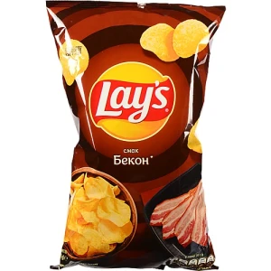 Чипси картопляні Lay's Бекон 120г