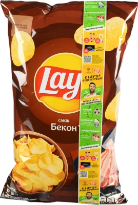Чипси картопляні Lay's Бекон 120г