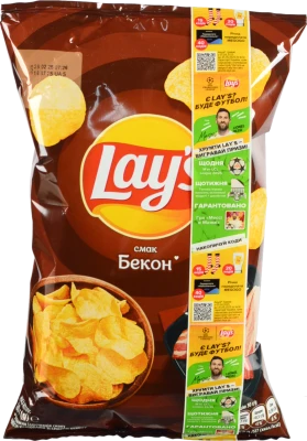 Чипси картопляні Бекон Lay's 60г