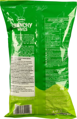 Чіпси Jumbo 90г crunchy орегано хвилясті