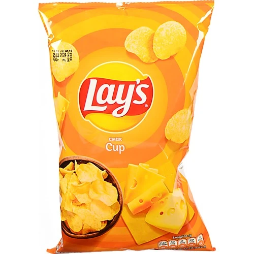 Чипси картопляні Lay's зі смаком сиру 60г