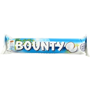 Цукерка з м'якоттю кокоса вкрита молочним шоколадом Bounty м/у 2х28.5г