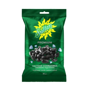 Насіння Sultan 80г смажене пiдсолене