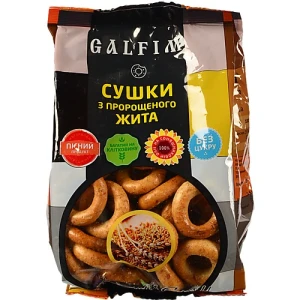 Сушки «Galfim» з пророщеного жита, 200 г