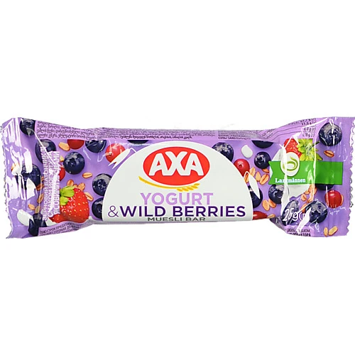 Батончик зерновий Yogurt&Wild Berries Axa м/у 25г
