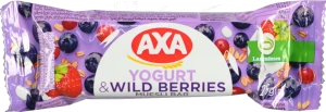 Батончик зерновий Yogurt&Wild Berries Axa м/у 25г
