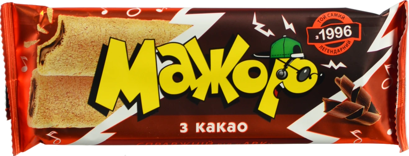 яБатончики повітряні АВК 49г мажор какао