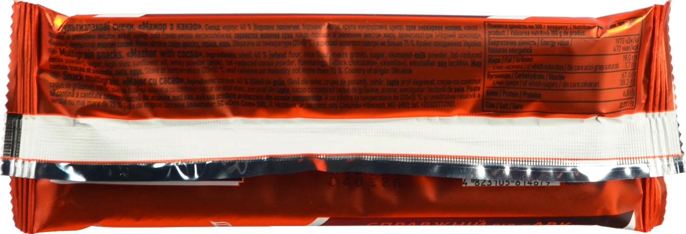 яБатончики повітряні АВК 49г мажор какао